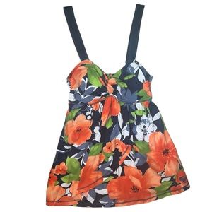 Abercrombie & Fitch Floral Tank Top